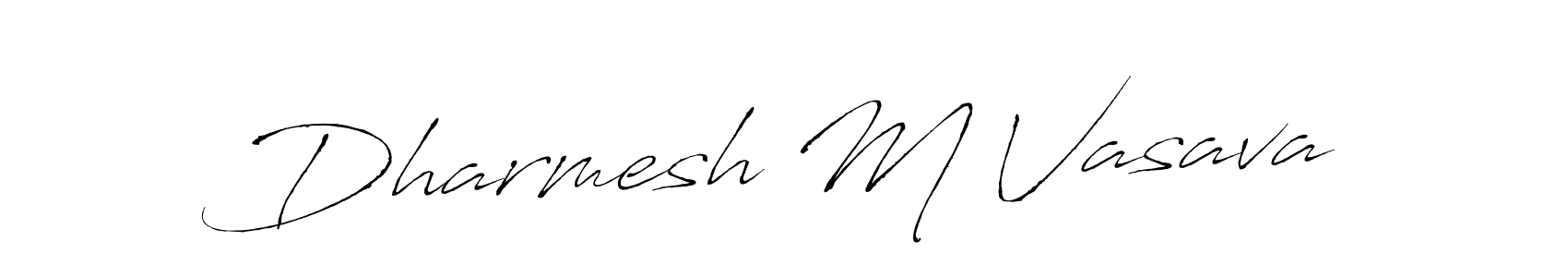 Similarly Antro_Vectra is the best handwritten signature design. Signature creator online .You can use it as an online autograph creator for name Dharmesh M Vasava. Dharmesh M Vasava signature style 6 images and pictures png