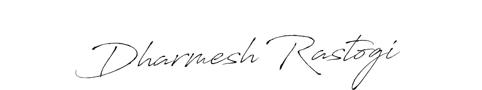 Design your own signature with our free online signature maker. With this signature software, you can create a handwritten (Antro_Vectra) signature for name Dharmesh Rastogi. Dharmesh Rastogi signature style 6 images and pictures png