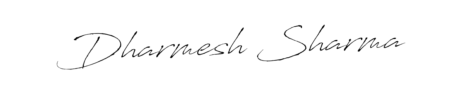 You should practise on your own different ways (Antro_Vectra) to write your name (Dharmesh Sharma) in signature. don't let someone else do it for you. Dharmesh Sharma signature style 6 images and pictures png