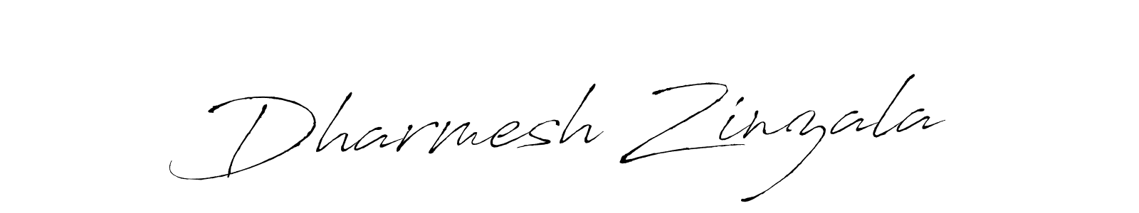 Create a beautiful signature design for name Dharmesh Zinzala. With this signature (Antro_Vectra) fonts, you can make a handwritten signature for free. Dharmesh Zinzala signature style 6 images and pictures png