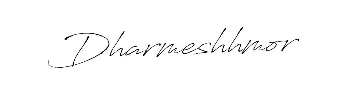 How to make Dharmeshhmor signature? Antro_Vectra is a professional autograph style. Create handwritten signature for Dharmeshhmor name. Dharmeshhmor signature style 6 images and pictures png