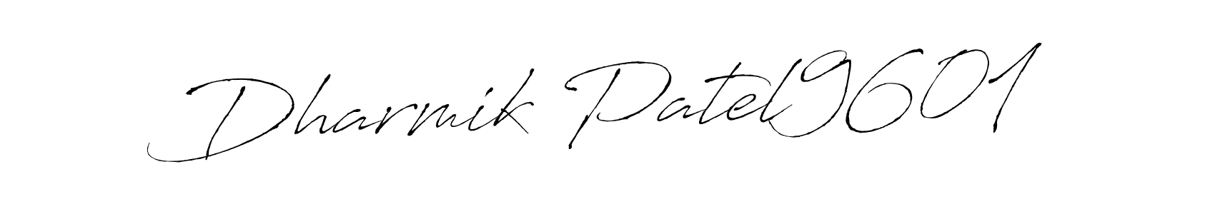 Create a beautiful signature design for name Dharmik Patel9601. With this signature (Antro_Vectra) fonts, you can make a handwritten signature for free. Dharmik Patel9601 signature style 6 images and pictures png