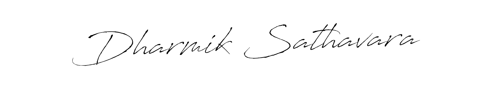 Antro_Vectra is a professional signature style that is perfect for those who want to add a touch of class to their signature. It is also a great choice for those who want to make their signature more unique. Get Dharmik Sathavara name to fancy signature for free. Dharmik Sathavara signature style 6 images and pictures png