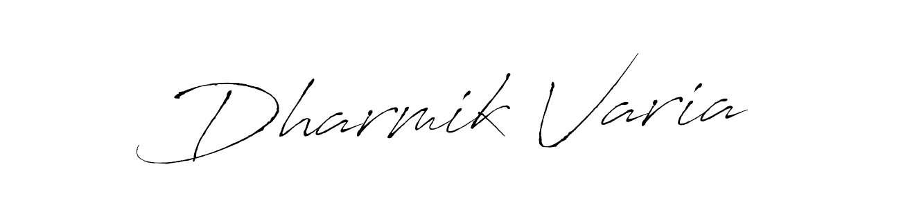 Similarly Antro_Vectra is the best handwritten signature design. Signature creator online .You can use it as an online autograph creator for name Dharmik Varia. Dharmik Varia signature style 6 images and pictures png