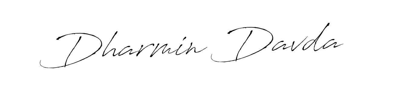 Also we have Dharmin Davda name is the best signature style. Create professional handwritten signature collection using Antro_Vectra autograph style. Dharmin Davda signature style 6 images and pictures png