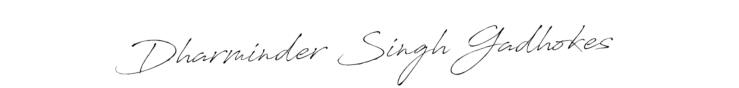 Similarly Antro_Vectra is the best handwritten signature design. Signature creator online .You can use it as an online autograph creator for name Dharminder Singh Gadhokes. Dharminder Singh Gadhokes signature style 6 images and pictures png