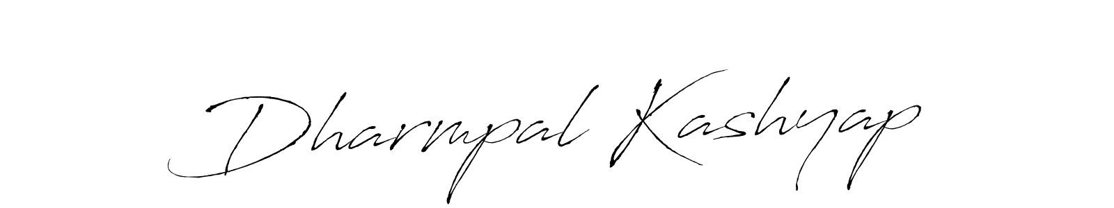 Also we have Dharmpal Kashyap name is the best signature style. Create professional handwritten signature collection using Antro_Vectra autograph style. Dharmpal Kashyap signature style 6 images and pictures png