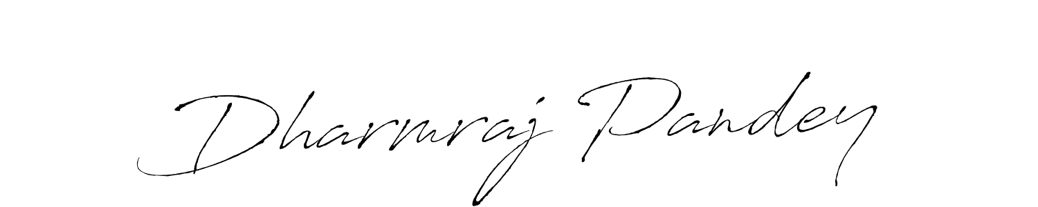 The best way (Antro_Vectra) to make a short signature is to pick only two or three words in your name. The name Dharmraj Pandey include a total of six letters. For converting this name. Dharmraj Pandey signature style 6 images and pictures png