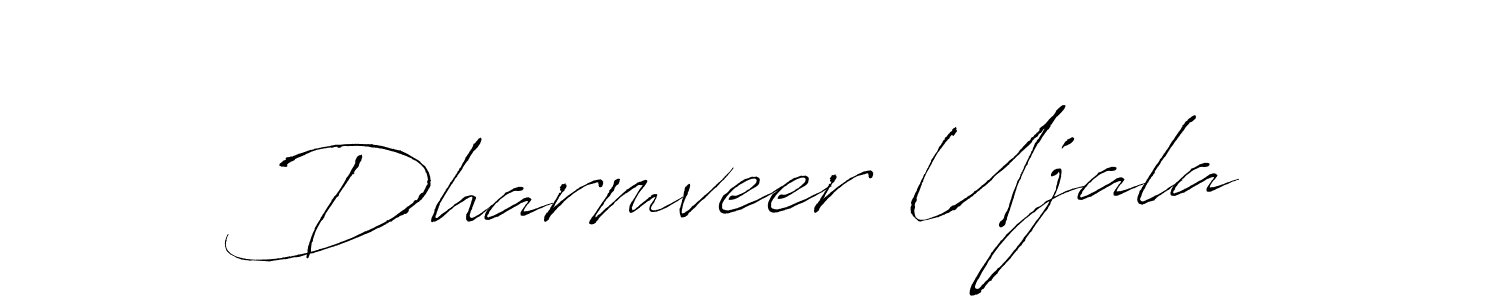 It looks lik you need a new signature style for name Dharmveer Ujala. Design unique handwritten (Antro_Vectra) signature with our free signature maker in just a few clicks. Dharmveer Ujala signature style 6 images and pictures png