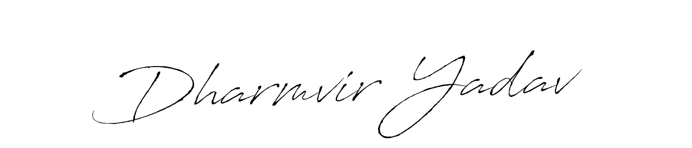 Use a signature maker to create a handwritten signature online. With this signature software, you can design (Antro_Vectra) your own signature for name Dharmvir Yadav. Dharmvir Yadav signature style 6 images and pictures png