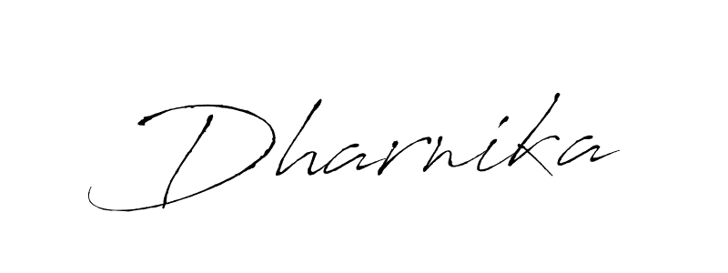 Antro_Vectra is a professional signature style that is perfect for those who want to add a touch of class to their signature. It is also a great choice for those who want to make their signature more unique. Get Dharnika name to fancy signature for free. Dharnika signature style 6 images and pictures png