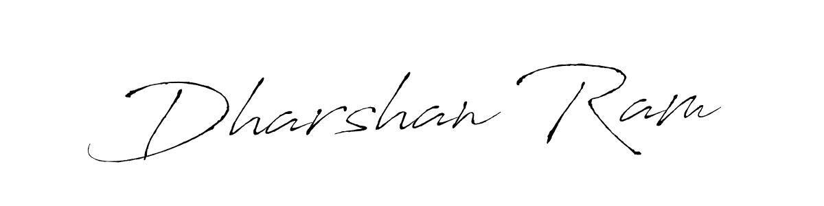 Also we have Dharshan Ram name is the best signature style. Create professional handwritten signature collection using Antro_Vectra autograph style. Dharshan Ram signature style 6 images and pictures png