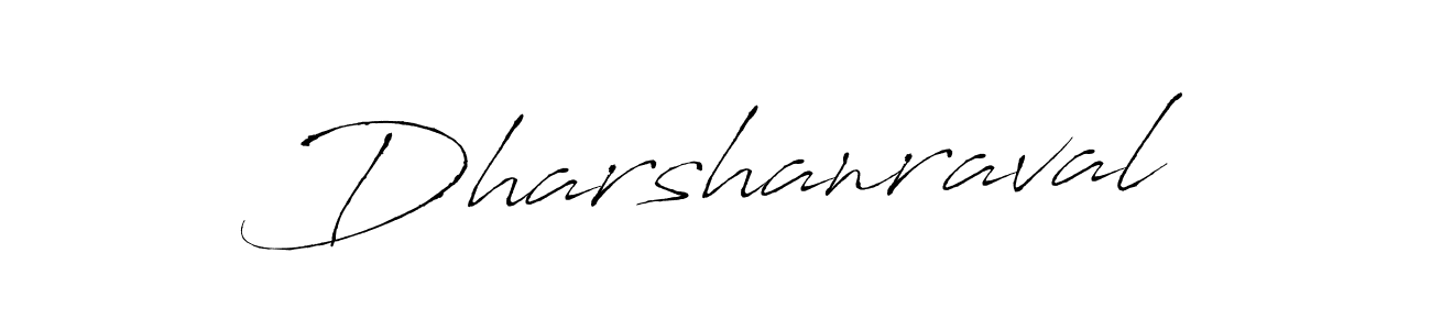Dharshanraval stylish signature style. Best Handwritten Sign (Antro_Vectra) for my name. Handwritten Signature Collection Ideas for my name Dharshanraval. Dharshanraval signature style 6 images and pictures png