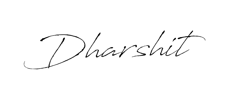 The best way (Antro_Vectra) to make a short signature is to pick only two or three words in your name. The name Dharshit include a total of six letters. For converting this name. Dharshit signature style 6 images and pictures png