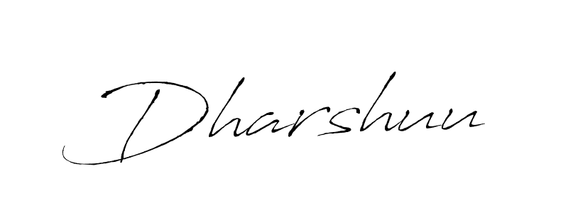 Also we have Dharshuu name is the best signature style. Create professional handwritten signature collection using Antro_Vectra autograph style. Dharshuu signature style 6 images and pictures png