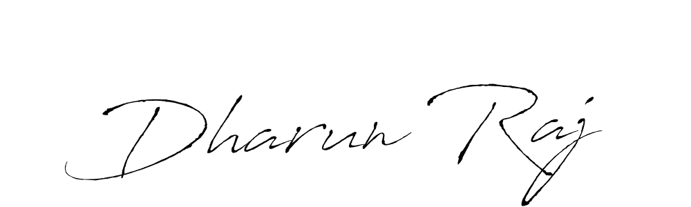 Dharun Raj stylish signature style. Best Handwritten Sign (Antro_Vectra) for my name. Handwritten Signature Collection Ideas for my name Dharun Raj. Dharun Raj signature style 6 images and pictures png