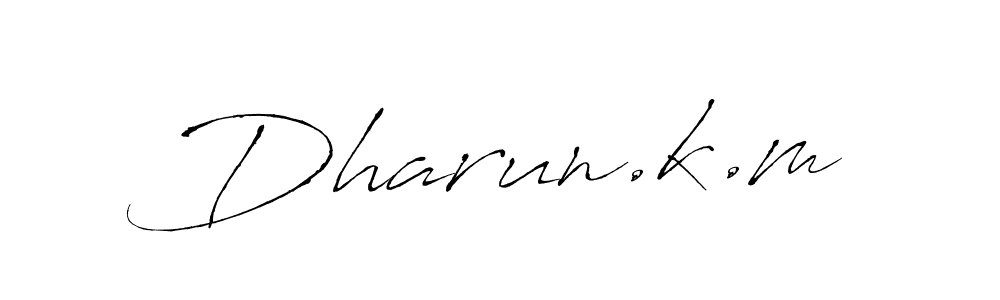 It looks lik you need a new signature style for name Dharun.k.m. Design unique handwritten (Antro_Vectra) signature with our free signature maker in just a few clicks. Dharun.k.m signature style 6 images and pictures png