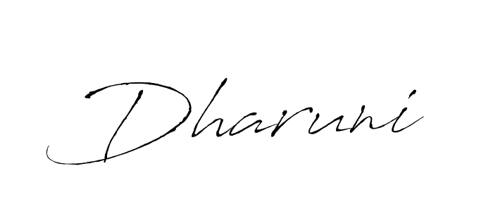 You should practise on your own different ways (Antro_Vectra) to write your name (Dharuni) in signature. don't let someone else do it for you. Dharuni signature style 6 images and pictures png