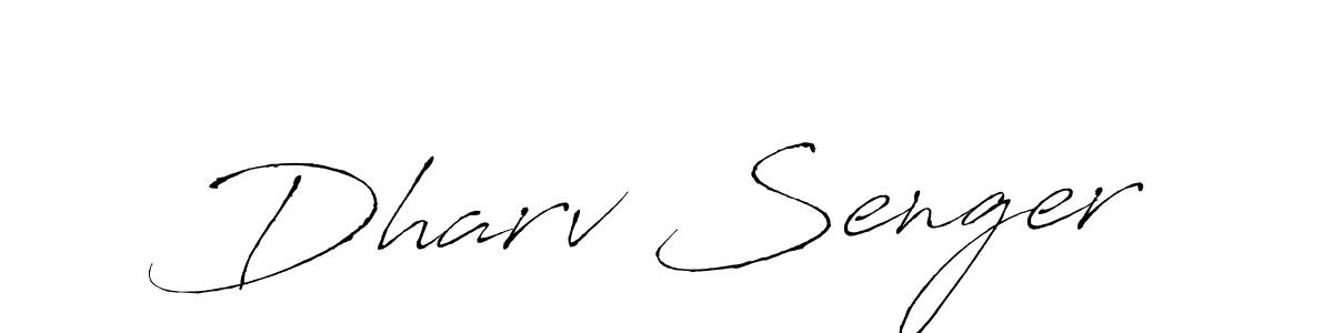 How to Draw Dharv Senger signature style? Antro_Vectra is a latest design signature styles for name Dharv Senger. Dharv Senger signature style 6 images and pictures png