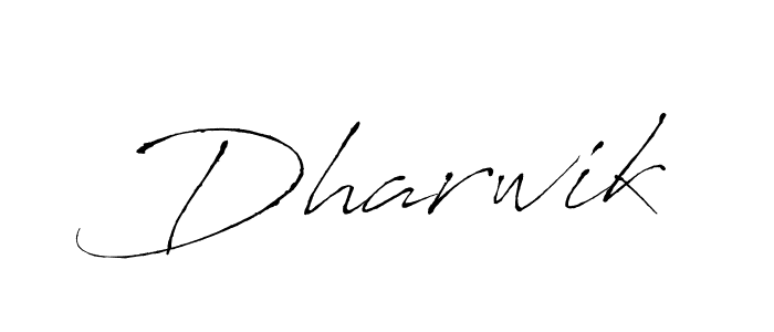 The best way (Antro_Vectra) to make a short signature is to pick only two or three words in your name. The name Dharwik include a total of six letters. For converting this name. Dharwik signature style 6 images and pictures png