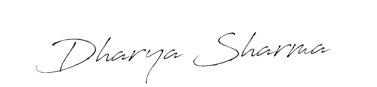 Make a beautiful signature design for name Dharya Sharma. Use this online signature maker to create a handwritten signature for free. Dharya Sharma signature style 6 images and pictures png