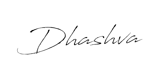 How to make Dhashva signature? Antro_Vectra is a professional autograph style. Create handwritten signature for Dhashva name. Dhashva signature style 6 images and pictures png