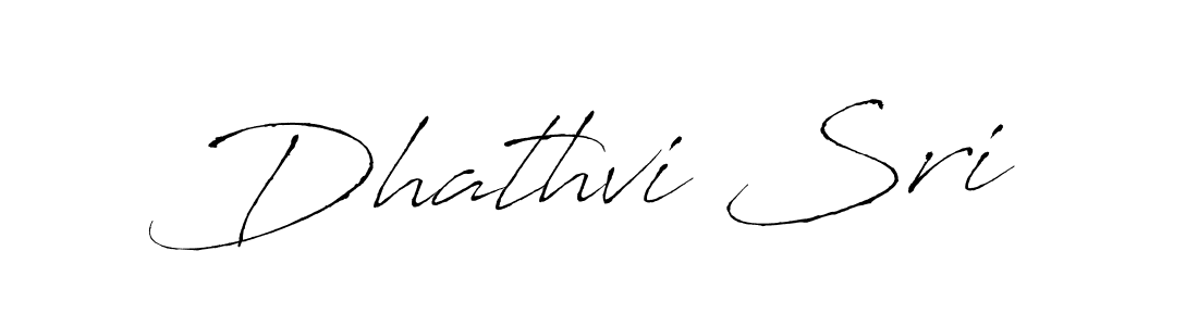 Antro_Vectra is a professional signature style that is perfect for those who want to add a touch of class to their signature. It is also a great choice for those who want to make their signature more unique. Get Dhathvi Sri name to fancy signature for free. Dhathvi Sri signature style 6 images and pictures png