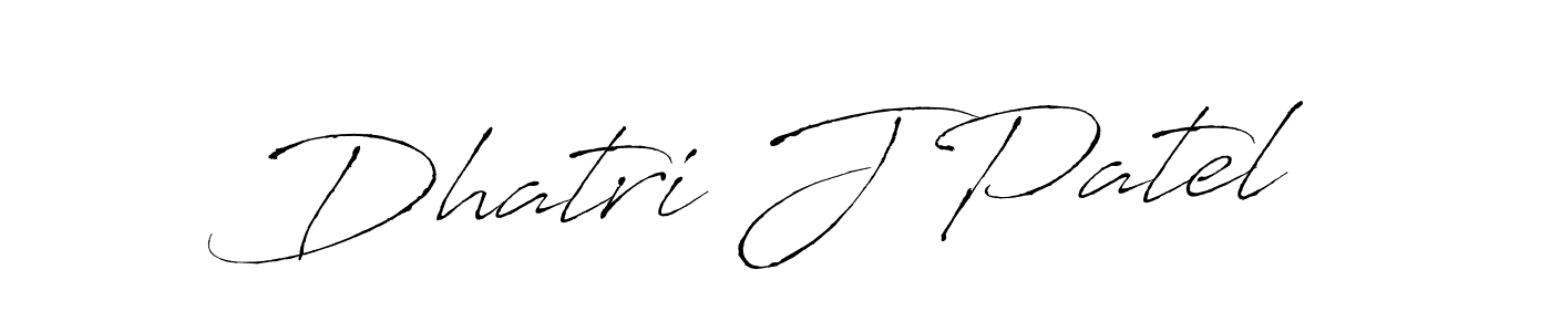 It looks lik you need a new signature style for name Dhatri J Patel. Design unique handwritten (Antro_Vectra) signature with our free signature maker in just a few clicks. Dhatri J Patel signature style 6 images and pictures png