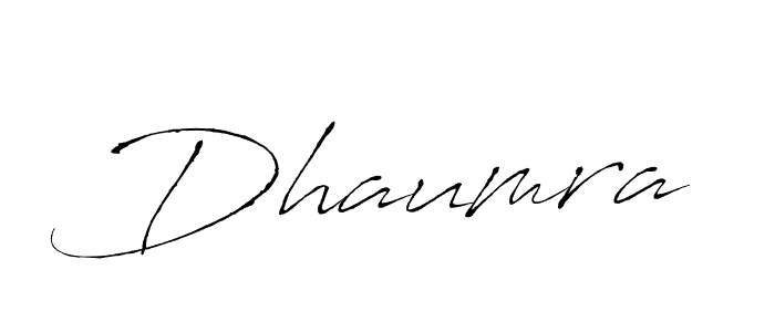 Dhaumra stylish signature style. Best Handwritten Sign (Antro_Vectra) for my name. Handwritten Signature Collection Ideas for my name Dhaumra. Dhaumra signature style 6 images and pictures png