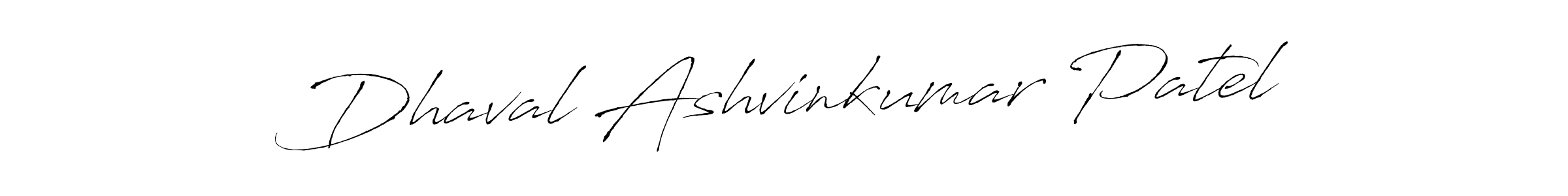 Design your own signature with our free online signature maker. With this signature software, you can create a handwritten (Antro_Vectra) signature for name Dhaval Ashvinkumar Patel. Dhaval Ashvinkumar Patel signature style 6 images and pictures png