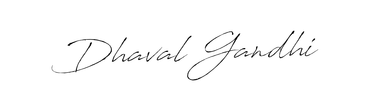 Also we have Dhaval Gandhi name is the best signature style. Create professional handwritten signature collection using Antro_Vectra autograph style. Dhaval Gandhi signature style 6 images and pictures png