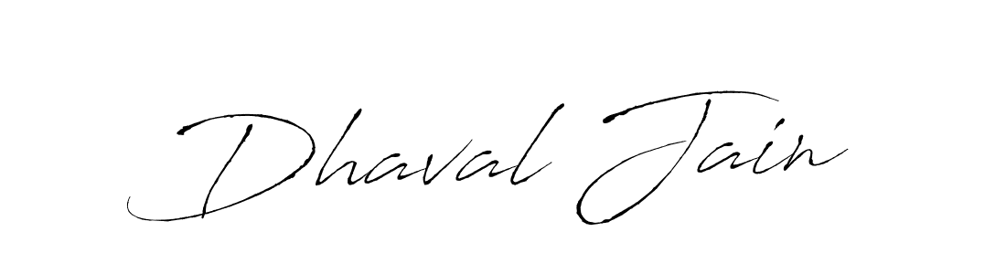 Design your own signature with our free online signature maker. With this signature software, you can create a handwritten (Antro_Vectra) signature for name Dhaval Jain. Dhaval Jain signature style 6 images and pictures png