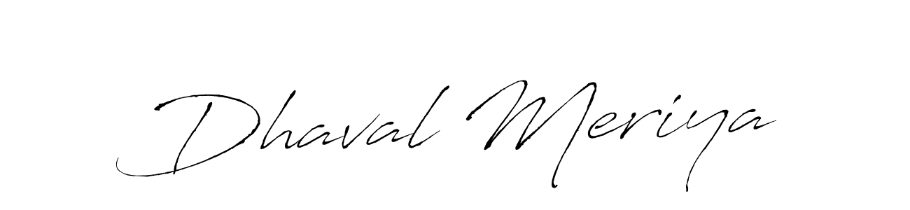 It looks lik you need a new signature style for name Dhaval Meriya. Design unique handwritten (Antro_Vectra) signature with our free signature maker in just a few clicks. Dhaval Meriya signature style 6 images and pictures png