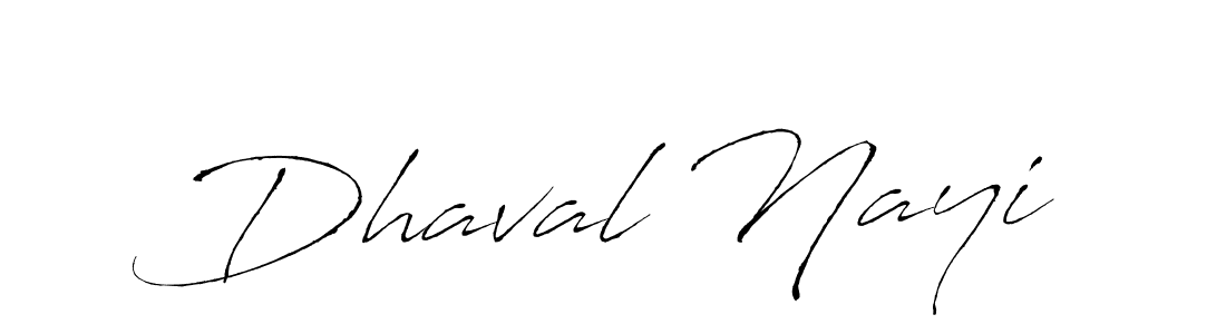 Create a beautiful signature design for name Dhaval Nayi. With this signature (Antro_Vectra) fonts, you can make a handwritten signature for free. Dhaval Nayi signature style 6 images and pictures png