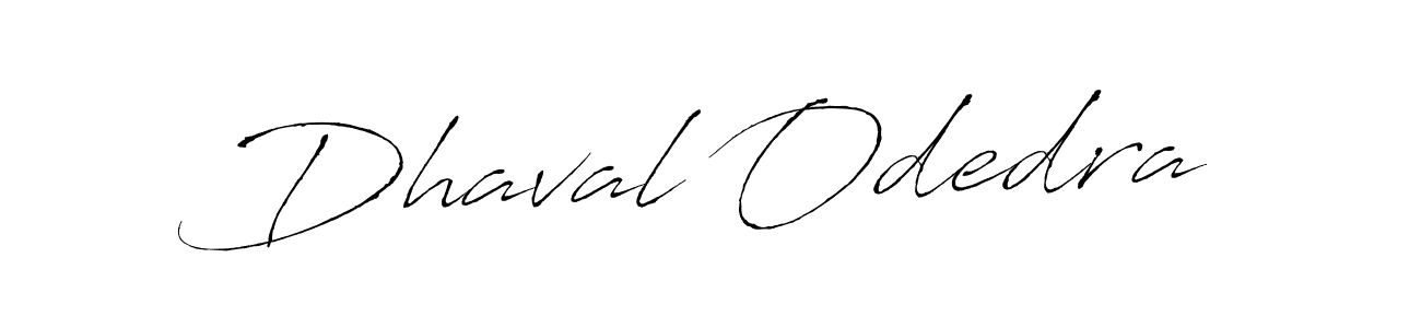 Design your own signature with our free online signature maker. With this signature software, you can create a handwritten (Antro_Vectra) signature for name Dhaval Odedra. Dhaval Odedra signature style 6 images and pictures png