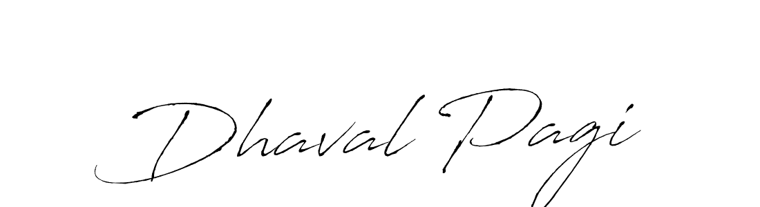 How to make Dhaval Pagi signature? Antro_Vectra is a professional autograph style. Create handwritten signature for Dhaval Pagi name. Dhaval Pagi signature style 6 images and pictures png