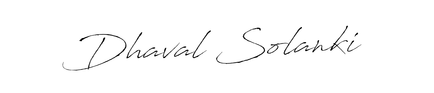 How to make Dhaval Solanki signature? Antro_Vectra is a professional autograph style. Create handwritten signature for Dhaval Solanki name. Dhaval Solanki signature style 6 images and pictures png