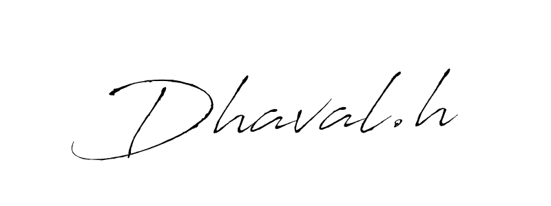 How to Draw Dhaval.h signature style? Antro_Vectra is a latest design signature styles for name Dhaval.h. Dhaval.h signature style 6 images and pictures png