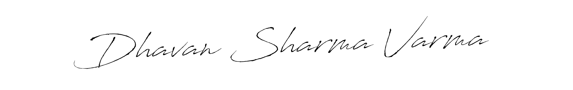 Make a short Dhavan Sharma Varma signature style. Manage your documents anywhere anytime using Antro_Vectra. Create and add eSignatures, submit forms, share and send files easily. Dhavan Sharma Varma signature style 6 images and pictures png