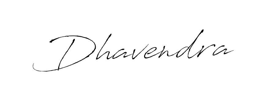 Design your own signature with our free online signature maker. With this signature software, you can create a handwritten (Antro_Vectra) signature for name Dhavendra. Dhavendra signature style 6 images and pictures png