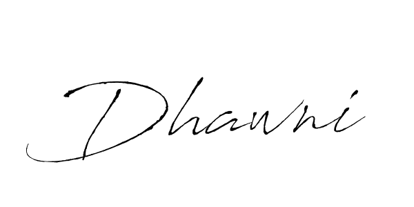 Antro_Vectra is a professional signature style that is perfect for those who want to add a touch of class to their signature. It is also a great choice for those who want to make their signature more unique. Get Dhawni name to fancy signature for free. Dhawni signature style 6 images and pictures png