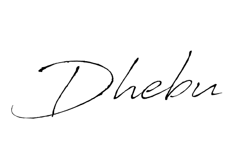 How to Draw Dhebu signature style? Antro_Vectra is a latest design signature styles for name Dhebu. Dhebu signature style 6 images and pictures png