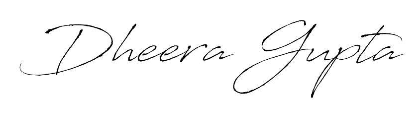 Once you've used our free online signature maker to create your best signature Antro_Vectra style, it's time to enjoy signing your documents with Dheera Gupta name. Dheera Gupta signature style 6 images and pictures png