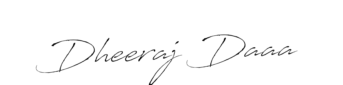 How to make Dheeraj Daaa signature? Antro_Vectra is a professional autograph style. Create handwritten signature for Dheeraj Daaa name. Dheeraj Daaa signature style 6 images and pictures png