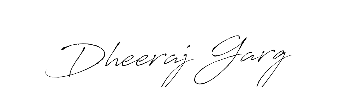 Dheeraj Garg stylish signature style. Best Handwritten Sign (Antro_Vectra) for my name. Handwritten Signature Collection Ideas for my name Dheeraj Garg. Dheeraj Garg signature style 6 images and pictures png