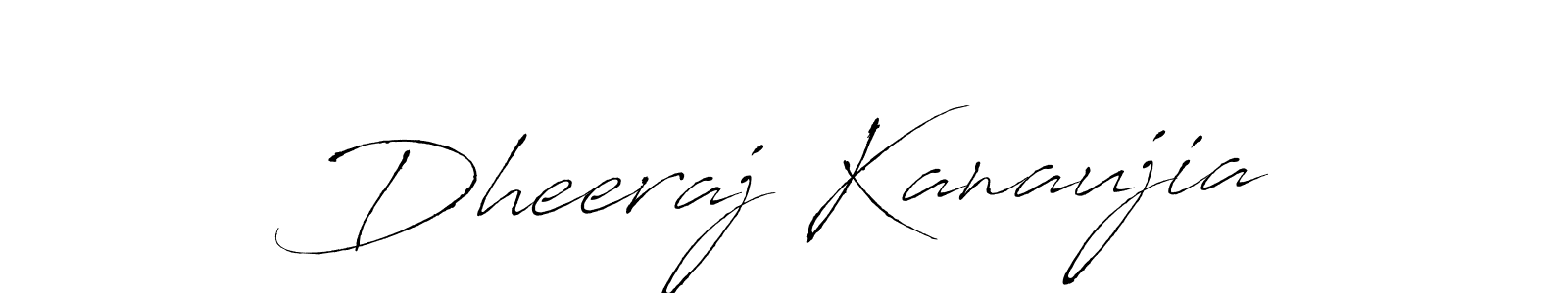 It looks lik you need a new signature style for name Dheeraj Kanaujia. Design unique handwritten (Antro_Vectra) signature with our free signature maker in just a few clicks. Dheeraj Kanaujia signature style 6 images and pictures png