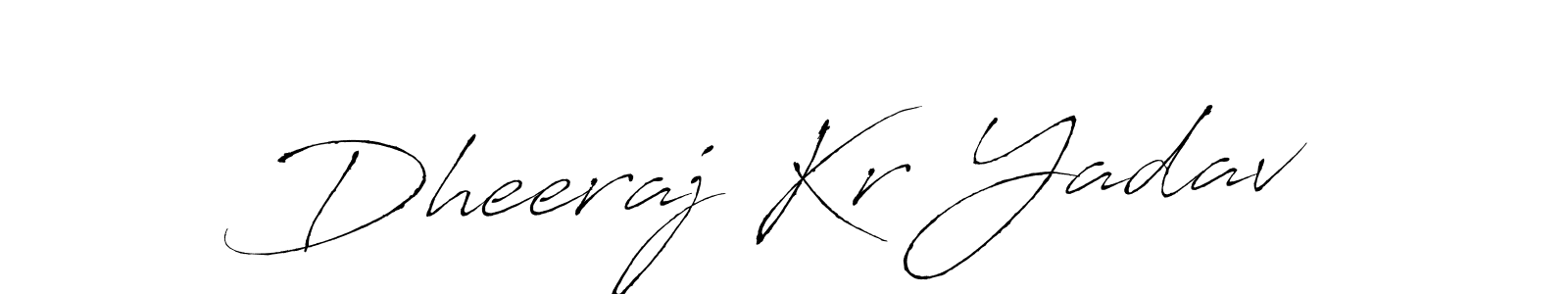 The best way (Antro_Vectra) to make a short signature is to pick only two or three words in your name. The name Dheeraj Kr Yadav include a total of six letters. For converting this name. Dheeraj Kr Yadav signature style 6 images and pictures png