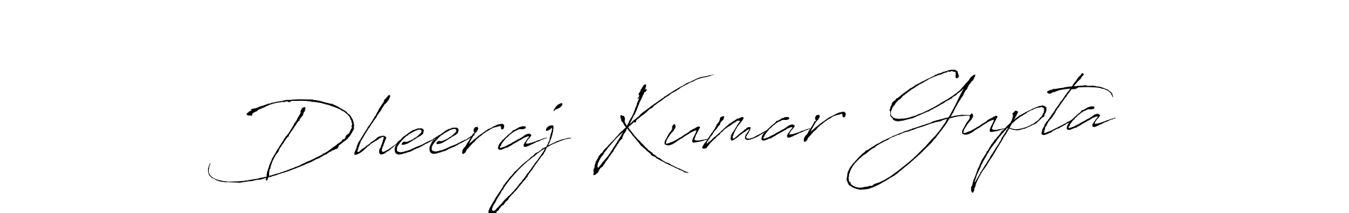 Antro_Vectra is a professional signature style that is perfect for those who want to add a touch of class to their signature. It is also a great choice for those who want to make their signature more unique. Get Dheeraj Kumar Gupta name to fancy signature for free. Dheeraj Kumar Gupta signature style 6 images and pictures png