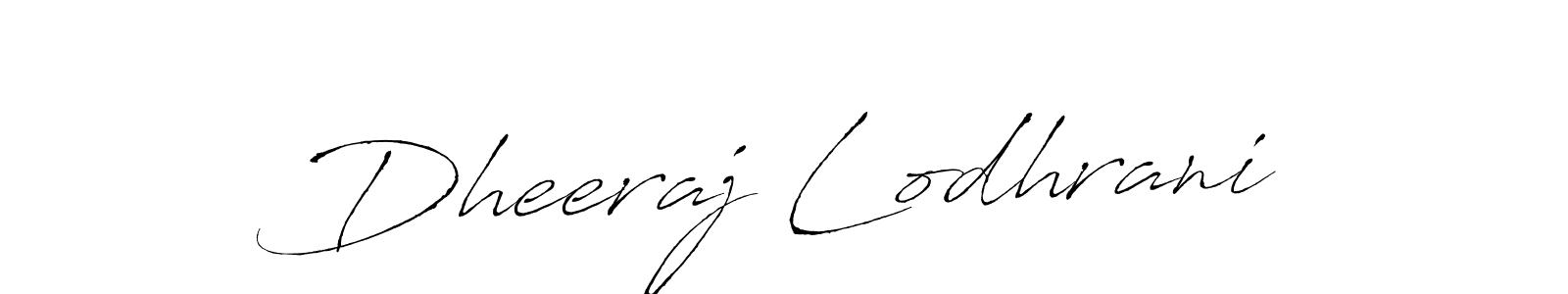 Make a beautiful signature design for name Dheeraj Lodhrani. Use this online signature maker to create a handwritten signature for free. Dheeraj Lodhrani signature style 6 images and pictures png