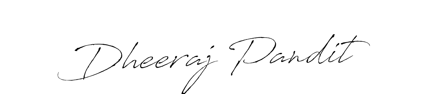 It looks lik you need a new signature style for name Dheeraj Pandit. Design unique handwritten (Antro_Vectra) signature with our free signature maker in just a few clicks. Dheeraj Pandit signature style 6 images and pictures png